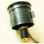 Motor 70 Durchlass 129mm 12-Blatt-EDF-Kanalventilator 2850-6S Bürstenloser Motor Dynamische Balance Hohe Leistung für Rc Jet Airplane EDF Plane